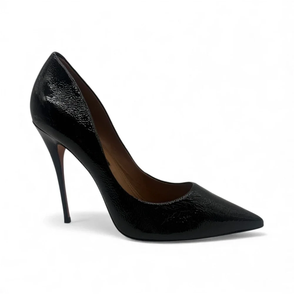 New!‎ BCBGMAXAZRIANola Patent Leather Pumps in Black Sz 8.5 $199